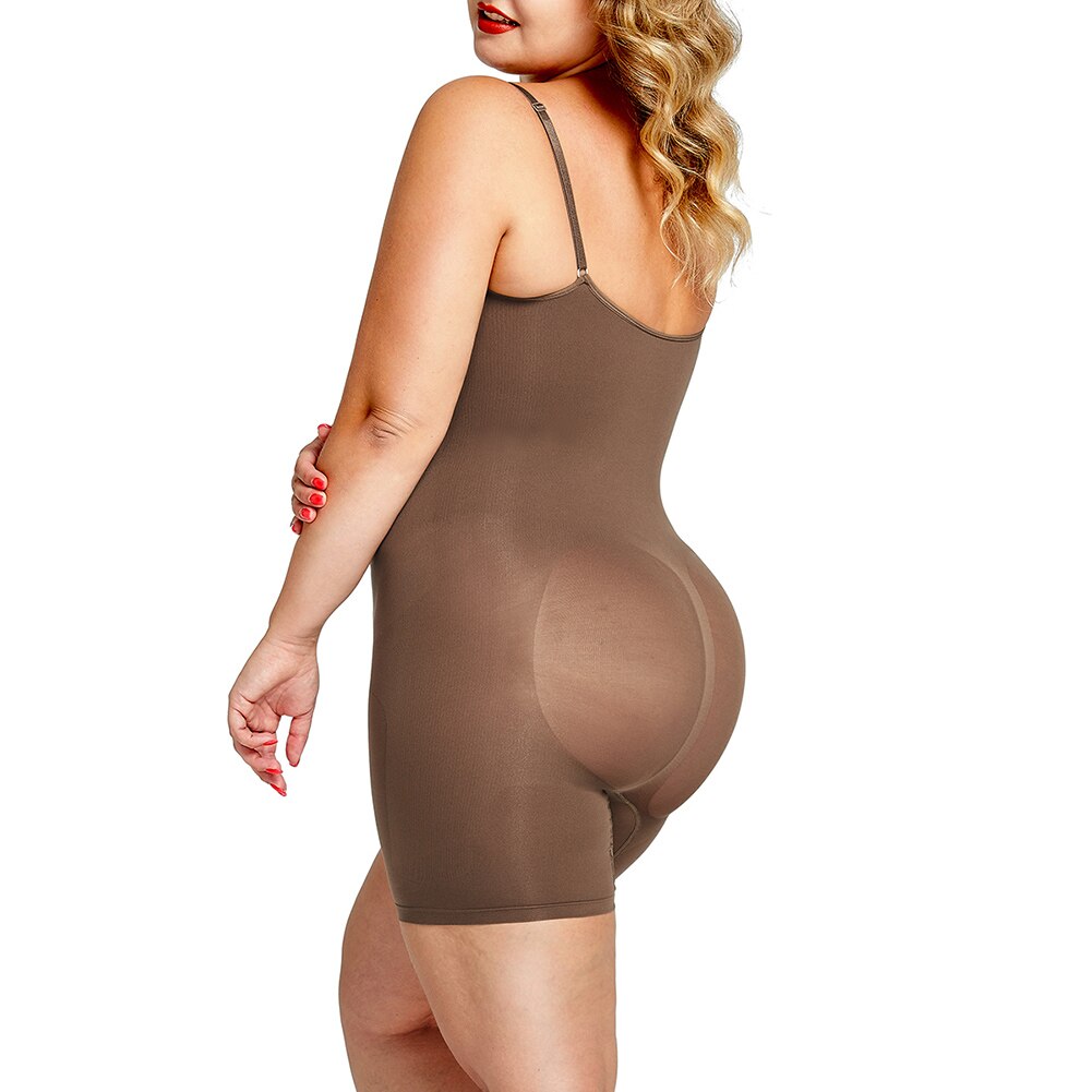 Chocolate Seamless Bodysuit w/bra