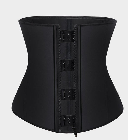 Latex Zip & Hook Belt