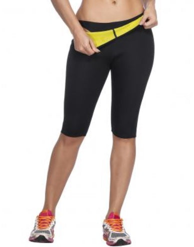 Neoprene Stretchy Yoga and Gym Capri Pants – Figura Nueva